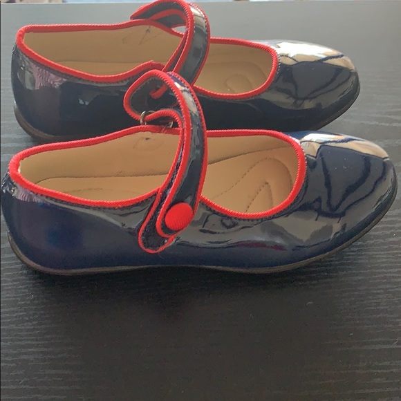 Navy Easy Strider Maryjanes - Picture 2 of 3